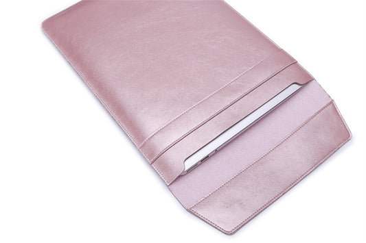 Microfiber Liner Bag Notebook Leather Case Protective Cover