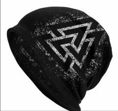 Double-layer Stretch Vikings Knitted Hat Street Dance Fashion