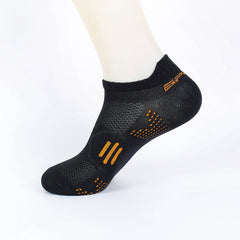 Women's Colorful Mesh Breathable Sweat Absorbing Sports Short Socks