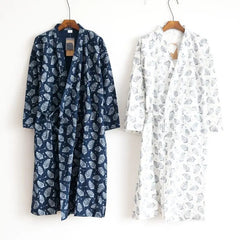 Men's Fashion Home Wear Cotton Nightgown