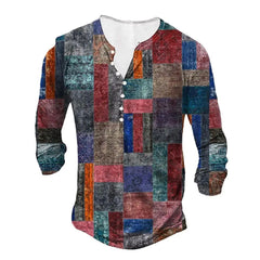 Men's Long Sleeve Digital Printing