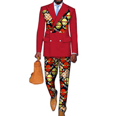 African National Costume Men's Suit Set