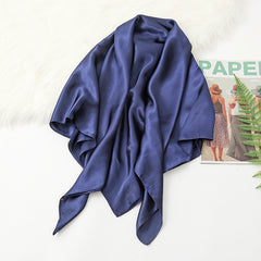 Summer Thin Women's Solid Color Large Kerchief 90 Colors