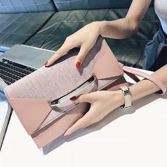 New Design PU Leather Women Ladies Evening Shoulder Clutch Bag