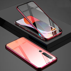 Double-sided Glass Magnetic Metal Phone Case