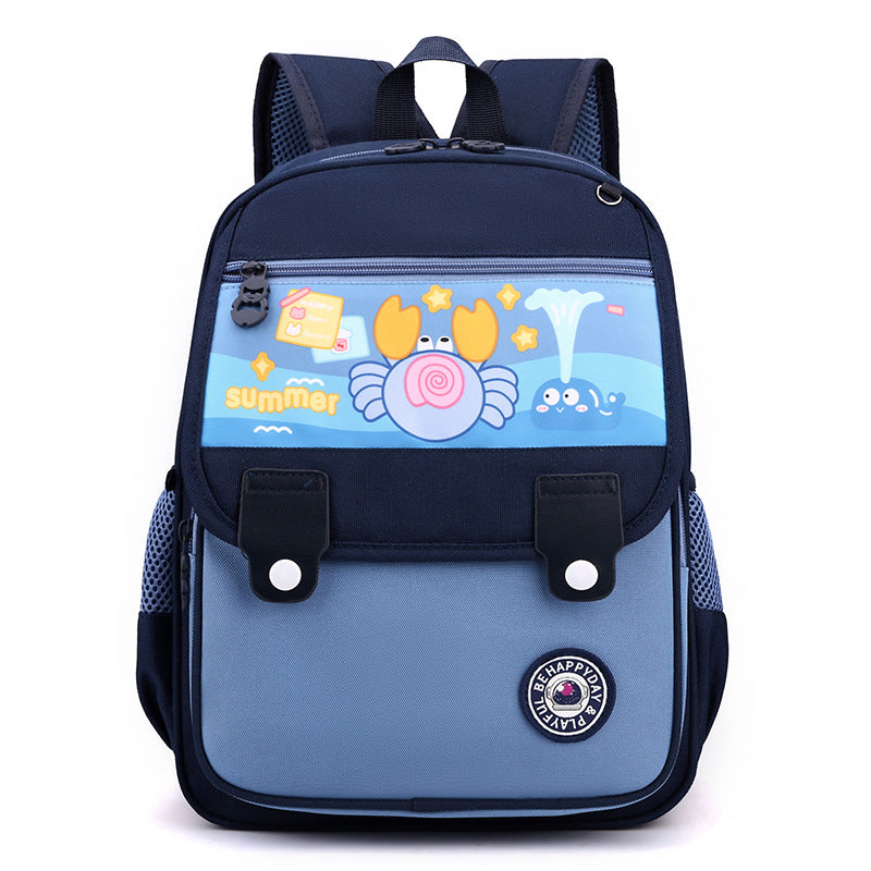 Large Class Preschool Cute Cartoon Boys And Girls Lightweight Primary Backpack