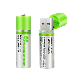 USB Battery 1.5V Rechargeable Battery