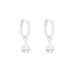 Special Interest Light Luxury All Match Water Drop Earrings Sterling Silver Earrings For Women