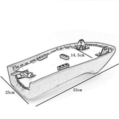 CG125 motorcycle seat cushion modification