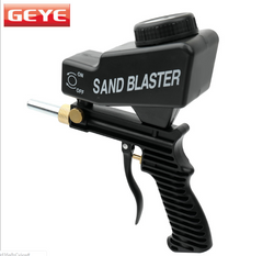 Portable gravity sandblasting gun pneumatic sandblasting set small rust sandblasting device sand blasting machine