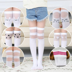 Summer Thin Children's Tube Socks