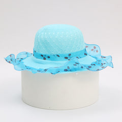 Princess straw hat kids sun hat