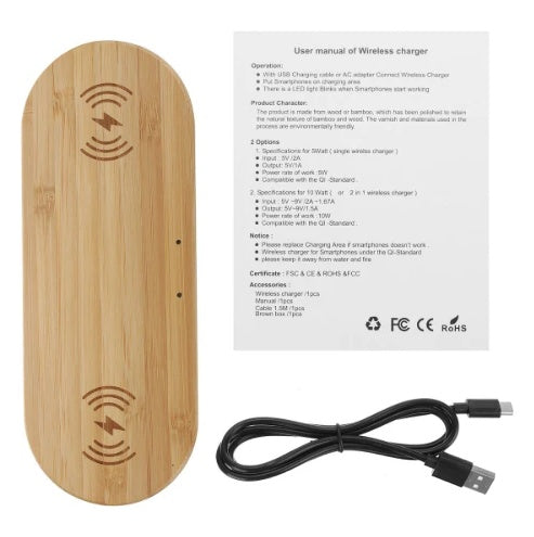 Wood  Wireless Charger