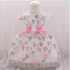 summer children's clothing new baby birthday party wedding dress skirt girls fluffy dress