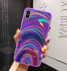 Rainbow jelly phone case