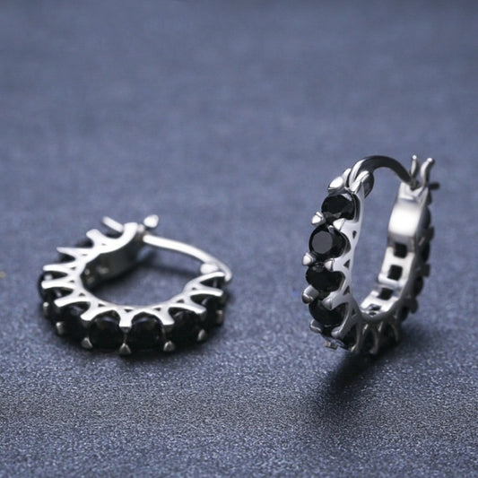 Simple High-grade Circle Chain Earrings