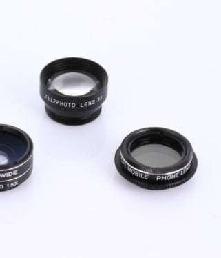 Five a general mobile phone lens fisheye wide-angle macro telephoto lens mobile phone CPL five in one