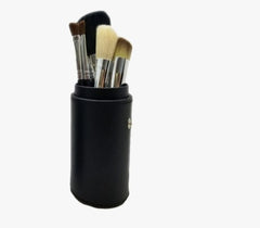 Niya supply 12 makeup sweep set cylinder set brush PU storage makeup tube beauty makeup hair brush eyebrow pencil