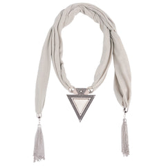 European And American Fashion Jewelry Necklace Scarf Female Resin Alloy