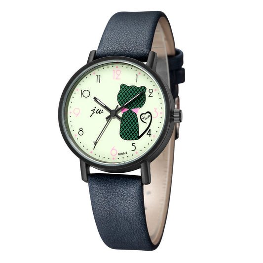 Cute Cat Ladies Casual Wrist Watch