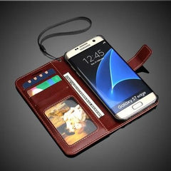 Phone leather case