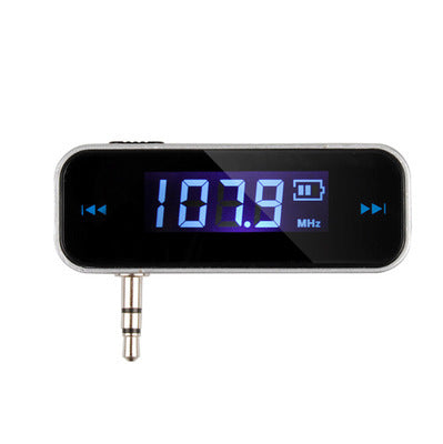 Car FM FM transmitter  Android phone universal 3.5mm aux audio fm transmitter play