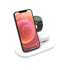 Three In One Wireless Charging Stand For Fast Charging