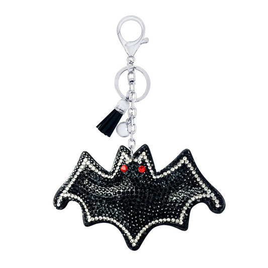 Velvet Diamond Bat Keychain Pendant