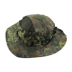 Camouflage Hat Tactical Army Fan Field Round Edge Fishing Sun Hat