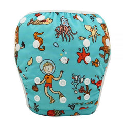 Baby Unisex Waterproof Adjustable Swim Diaper