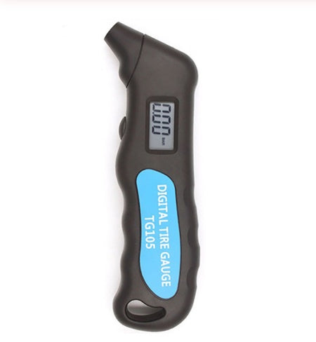 Multi-functional tire pressure gauge