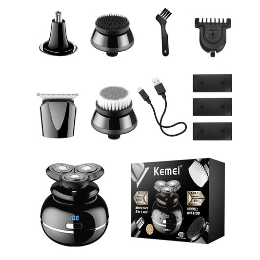 KM-1109 Five-In-One Men's Care Set Electric Shaver