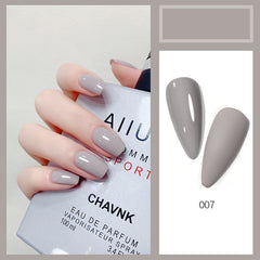 New Milk Tea Nude Color Popular Cherries Milky White Nail Shop Dedicated