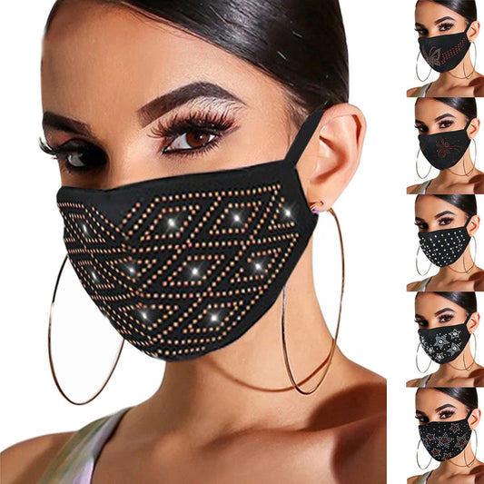 Spring and Summer New Hot Rhinestone Jewelry Masks