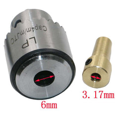 Drill Chuck With Sleeve Chuck Electric Drill Chuck Tail Hole 3.17mm