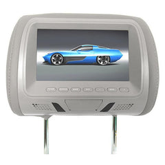 Universal 7 Inch Car Headrest MP5 Monitor, USB SD FM Player