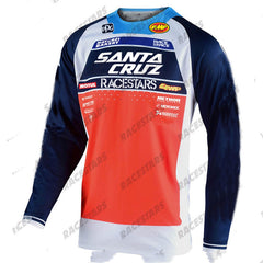 Santa Cruz Downhill Mountain Jersey Off Road Enduro Jersey