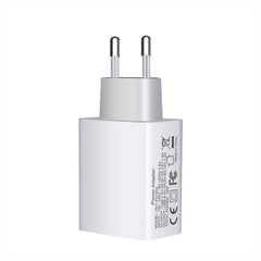 FDGAO 18W Fast Charging Plug PD Fast Charging USB Typ-C Dual Port Charging Suitable For Apple 12 Mobile Phones