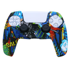 PS5 Protective Silicone Case Skin for DualSense Wireless Controller Thumb Grips Gel Rubber Cover