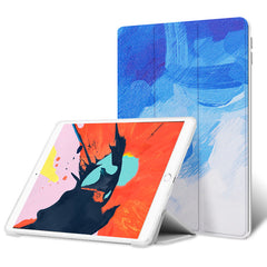 Compatible with Apple, Applicable Ipad10.2 Air2 Flat Protective Cover 9.7pro11 10.5 Silicone Tri-fold Mini4