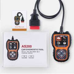 Ancel As200 Obd2 Scanner Car Diagnostic Tool Engine Test Equipment Overseas Version Multilingual