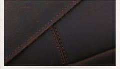 16 Inch Computer Bag Top Layer Cowhide Business Briefcase Men's Handbag