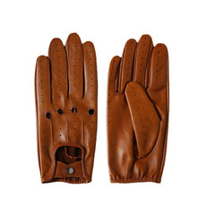 Breathable Single Layer Authentic Leather Sheepskin Fitness Gloves