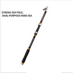 2.1M -3.6M Carp Fishing Rod Feeder Hard FRP Carbon Fiber Telescopic Fishing Rod Fishing Pole