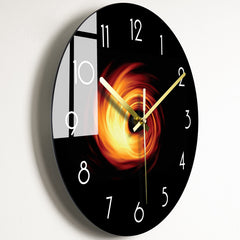 Luxury Silent Wall Clock Living Room Glass Clocks Wall