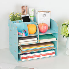 Office Desk Wooden Storage Box