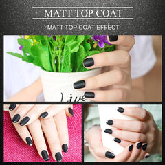 Nail matte seal nail polish