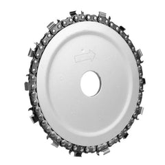 Angle grinder chain plate