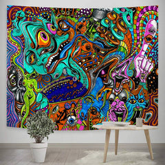 Printed tapestry tapestry