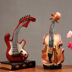 Modern Home Violin Decoration Ornaments